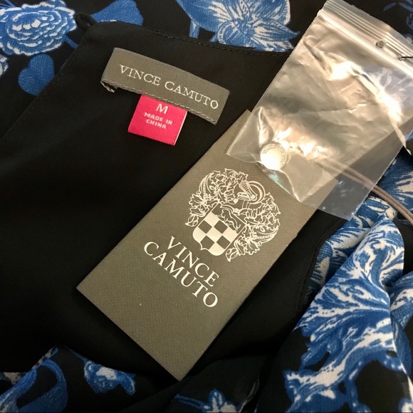 Vince Camuto Rose Sleeveless Chiffon Blouse - Picture 6 of 7